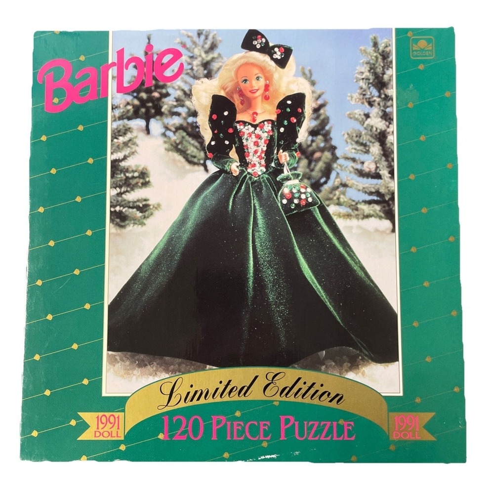 Barbie Limited‎ Edition 120 Piece 1991 Doll Puzzle